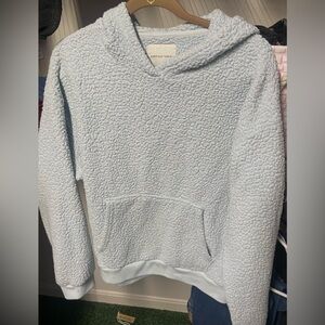 light blue small girls hoodie